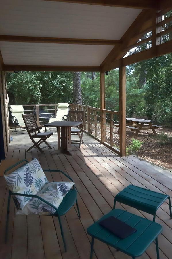 Chalet La Lande Ondres Exterior foto