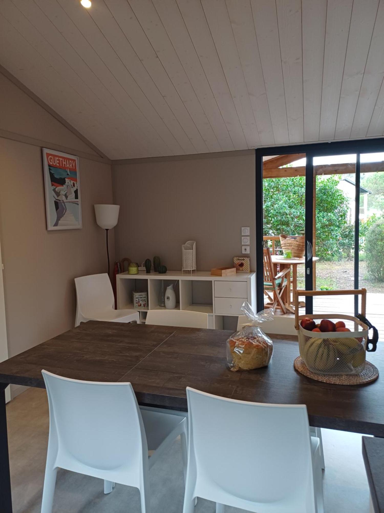 Chalet La Lande Ondres Exterior foto